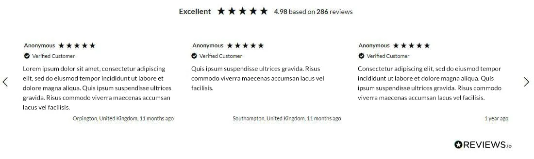 review widget placeholder image