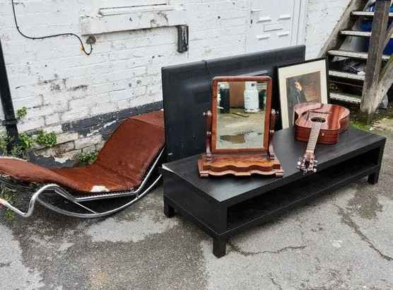 antiques found as part of a hoarder clearance