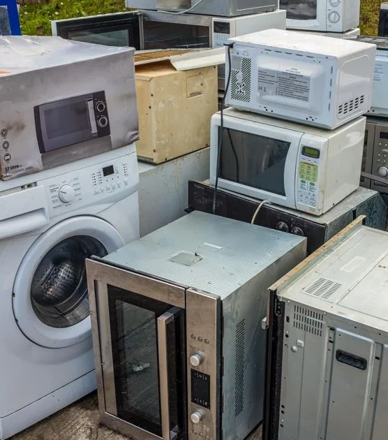 Old appliances that require clearance WEEE