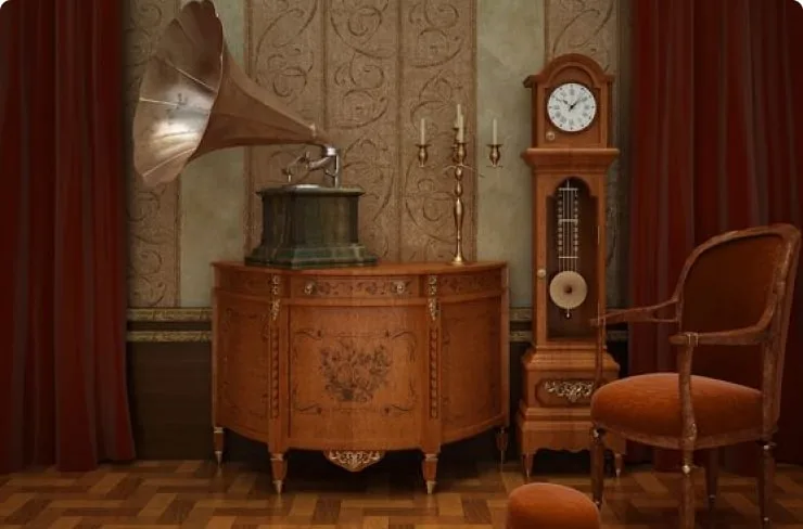 An image of old antiques as part of a probate service