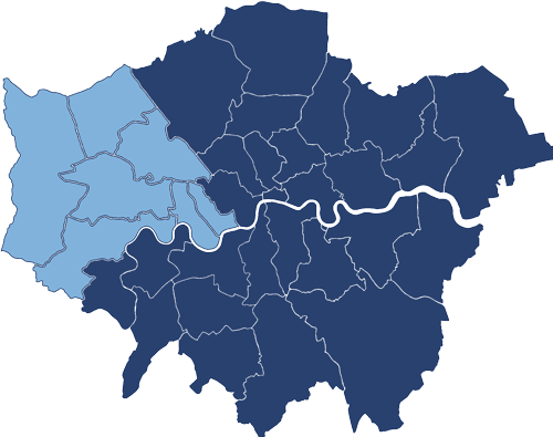 London Map - West