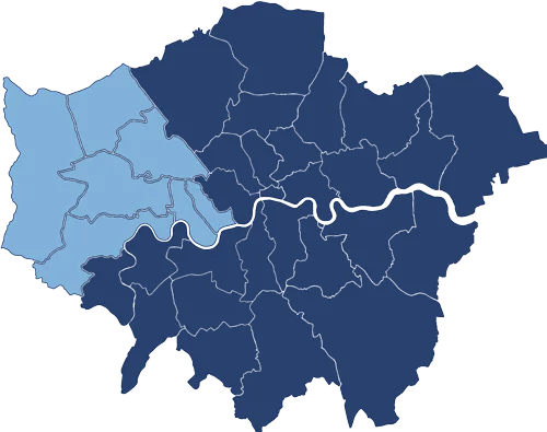 London Map - West